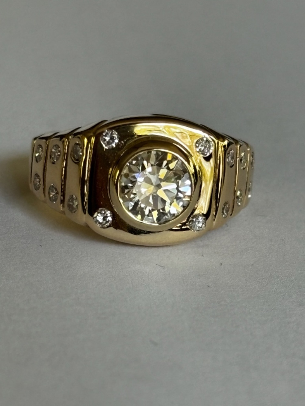 Mens Diamond Ring